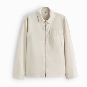 ZARA Zippered Overshirt